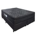 Ver imagem 1 de Cama Box King + Colchão Portobel de Mola Arezzo Black Light