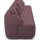 Ver mais imagens de Sofá 5 Lugares para Sala de Estar Living 388cm Arlo F04 Veludo Lilás Tc-12014 - Lyam Decor