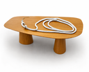 Ver imagem 2 de Mesa de Jantar Orgânica Essenza Duocone 210x120cm - Freijó