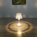 Ver imagem 2 de Enfeite Abajur Cônico Iluminado Decorativo a Bateria