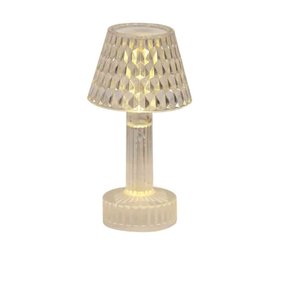 Enfeite Abajur Cônico Iluminado Decorativo a Bateria