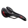 Selim Ddk Rasso R-308 Vazado Speed Mtb Preto Vermelho - 247g - 2