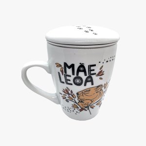 CANECA DE CHÁ INFUSOR - MÃE LEOA