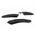 Ver imagem 1 de Paralama Bike Mtb Nylon 3 Peças com Suporte de Ferro