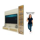 Ver imagem 5 de Home para TV até 65 Polegadas com LED 191,2cm x 217,6cm 100% MDF Luminare/Native Gelius Móveis