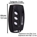 Ver imagem 2 de 4 Controle Tx Deco 3 Canais 433,92mhz Colorido Clip Fixação