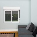 Ver imagem 2 de Janela de Correr Pvc 2 Folhas com Vidro, Persiana e Trava Hauskin Wigga 160x120cm