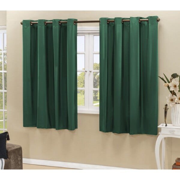 Cortina Blackout PVC Corta 100% A Luz 2,80x1,60M - Verde - 1