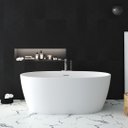 Ver imagem 1 de Banheira Luxo Freestanding Imersão Viena 150 Branco 1,5m Pex