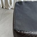 Ver imagem 5 de Cama para Cachorro Toca Quadrada em Corino + Poliéster Marrom Escuro Lv Média (m) 40 X 40 X 40 Cm