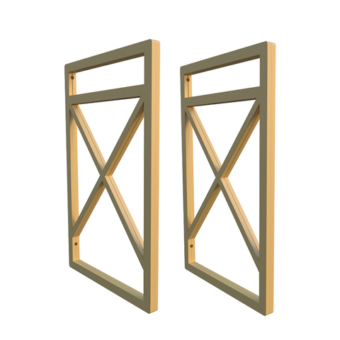 Suporte Nicho Prateleira Estilo Industrial Parede:Dourado-escuro