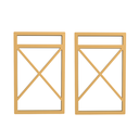 Ver imagem 2 de Suporte Nicho Prateleira Estilo Industrial Parede:Dourado-escuro