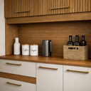 Ver imagem 2 de Armário Cozinha Tampo Balcão Slim 120cm Pequeno Estreito Ideal para Apartamento Robusto Nicho para M