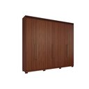 Ver imagem 2 de Guarda Roupa Casal 6 Portas c/Pés Aurora Jequitiba Panan
