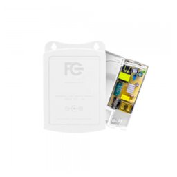 Fonte 12v 2a Caixa Plástica Organizadora com Fonte para Camera Cftv - 1