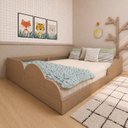 Ver imagem 1 de Cama Infantil Montessoriana Casal Fluffy