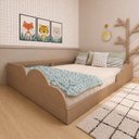 Ver imagem 1 de Cama Infantil Montessoriana Casal Fluffy