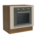 Ver imagem 1 de Balcão para Forno de Embutir 80 X 60 Cm sem Tampo Rustic/crema Agata Madesa