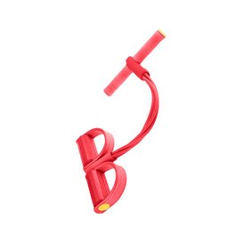 Elastico Extensor 4 tubos Academia Casa treino  Braços Pernas e Abdominal cordas Pilates - 5