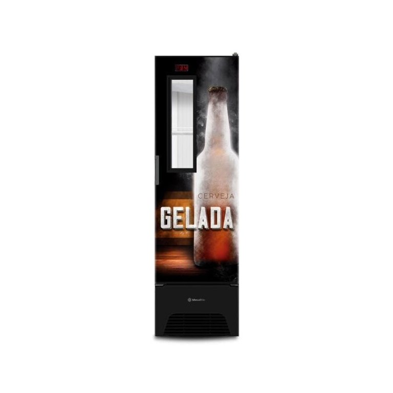Cervejeira Metalfrio Optima 324L 1 Porta com Visor 220V VN28FP