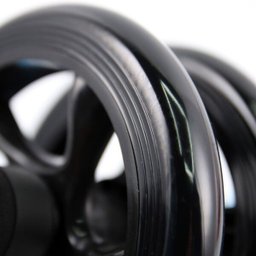 Rolo de Exercicio Fisico Roda Abdominal Fitness Funcional Lombar Musculos - 4