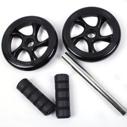 Rolo de Exercicio Fisico Roda Abdominal Fitness Funcional Lombar Musculos - 7