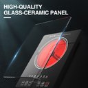 Ver imagem 5 de Gtkzw Cooktop Elétrico Portátil 1800w com 8 Níveis de Potência e Tela Touch