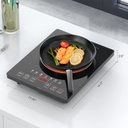 Ver imagem 6 de Gtkzw Cooktop Elétrico Portátil 1800w com 8 Níveis de Potência e Tela Touch