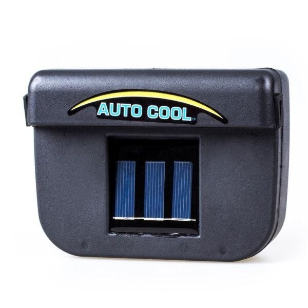 Ventilador Automotivo Energia Solar Janela Veiculo Carro Auto Cool - 4