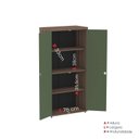 Ver imagem 7 de Armário Alto 2 Portas Pivotante 79,2cm x 161,1cm Cinza/Walnut/Salvia