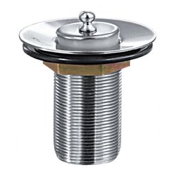Válvula p/Lavatório 2.3/8" x 1" Esteves Cromado - 1