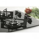 Ver imagem 5 de Fogão Cooktop Fischer 4 Queimadores Fit Line Gás Mesa Vidro 26342-57175 Preto Bivolt