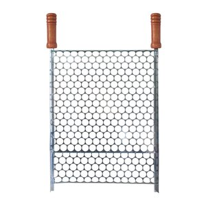 Grelha Moeda Galvanizada Aço Carbono 41x50 Churrasco