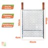 Grelha Moeda Galvanizada Aço Carbono 41x50 Churrasco - 3