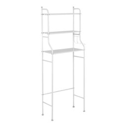 Rack Banheiro Estante Prateleira sobre vaso Sanitário Metal Organizador Toalete Varanda - 2 Rack Banheiro Estante Prateleira sobre vaso Sanitário Metal Organizador Toalete Varanda - 2