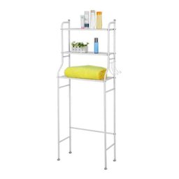 Rack Banheiro Estante Prateleira sobre vaso Sanitário Metal Organizador Toalete Varanda - 1 Rack Banheiro Estante Prateleira sobre vaso Sanitário Metal Organizador Toalete Varanda - 1
