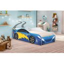 Ver imagem 4 de Cama Carro Fast Menino Azul Solteiro