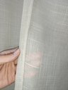 Ver imagem 2 de Cortina Gaze de Linho 4,0x2,50 Bege sem Forro Sala Moderna