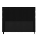 Ver imagem 3 de Cabeceira Stambul Para Cama Box Casal 140 cm Corino Preto - D’Rossi