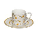 Ver imagem 1 de Jogo Xícaras Café / Cafezinho 80 Ml Lemon Porcelana