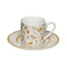Jogo Xícaras Café / Cafezinho 80 Ml Lemon Porcelana - 1