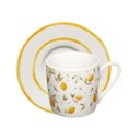 Ver imagem 3 de Jogo Xícaras Café / Cafezinho 80 Ml Lemon Porcelana