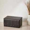 Ver imagem 2 de Caixa em Mdf com Revestimento em Pu - Preto (m)