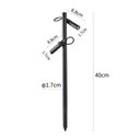 Ver imagem 5 de Espeto para Jardim Nordecor Mini Kewe 6598 Led 2x1w Bivolt Preto 3000k Luz Amarela