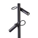 Ver imagem 3 de Espeto para Jardim Nordecor Mini Kewe 6598 Led 2x1w Bivolt Preto 3000k Luz Amarela