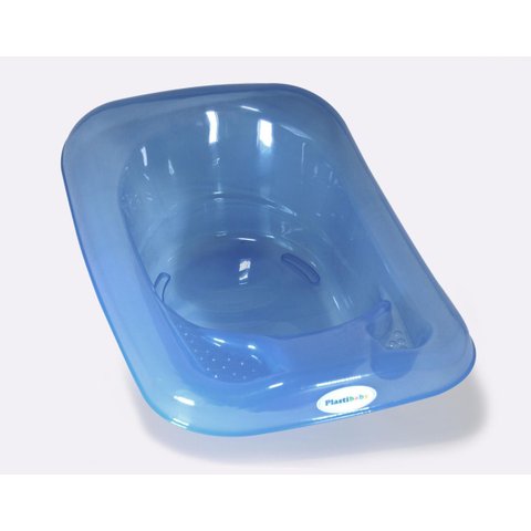 Banheira Bebê 32 Lts Valvula Água Transparente Plastibrasil