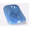 Banheira Bebê 32 Lts Valvula Água Transparente Plastibrasil - 1