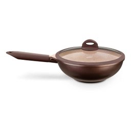 Frigideira Wok com Tampa N°28 3,8L Ref: 8445 Mta - 3