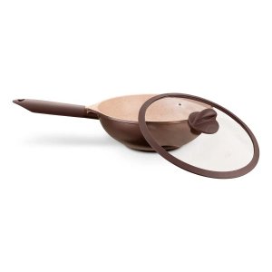 Frigideira Wok com Tampa N°28 3,8L Ref: 8445 Mta