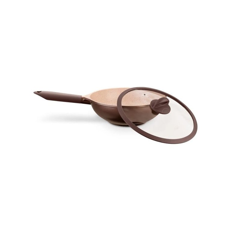 Frigideira Wok com Tampa N°28 3,8L Ref: 8445 Mta